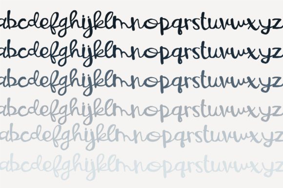 Monkey Lumps Font PNG with transparent background - Preview 4