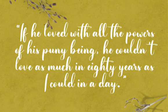 Olly Vetta Font PNG with transparent background - Preview 1