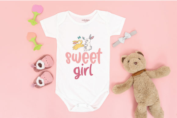 Rabbit Jump Font PNG with transparent background - Preview 2