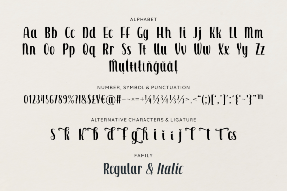 Restika Font PNG with transparent background - Preview 3