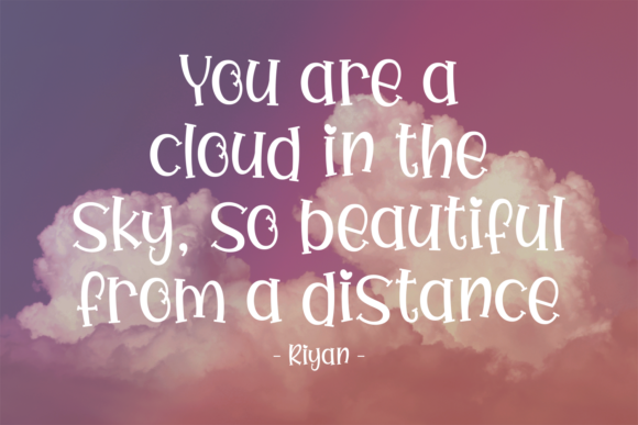 Romantic Morning Font PNG with transparent background - Preview 1
