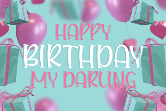 Romantic Morning Font PNG with transparent background - Preview 2