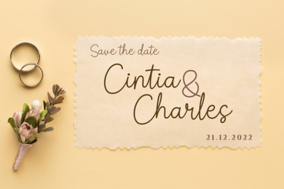 Sarah Adeline Font PNG with transparent background - Preview 3