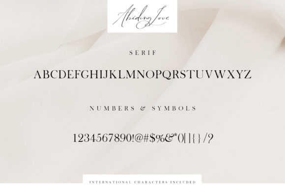 Abiding Love Font - Preview 4