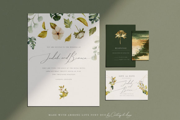 Abiding Love Font - Preview 5