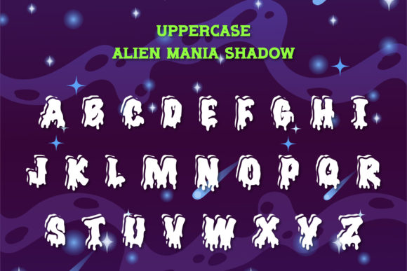 Alien Mania Font - Preview 3