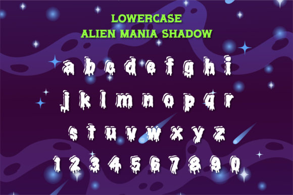 Alien Mania Font - Preview 4