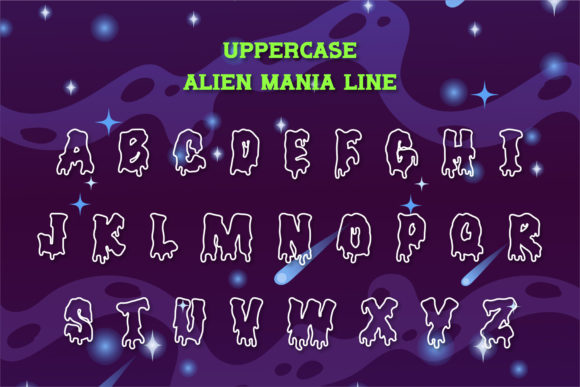 Alien Mania Font - Preview 5