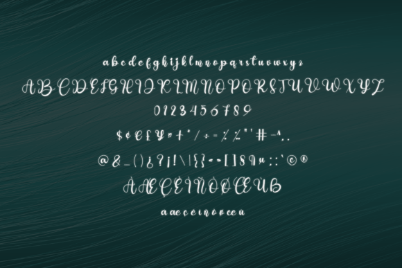 Birthday Font - Preview 3