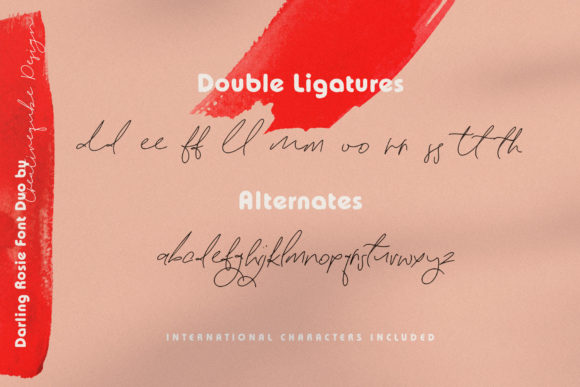 Darling Rosie Font - Preview 2