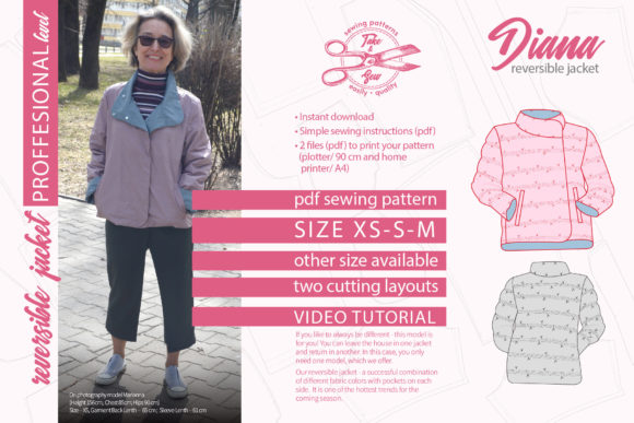 Double Side Jacket - Diana