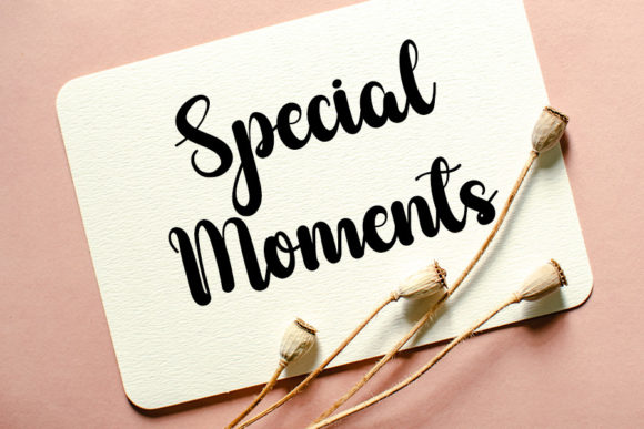 Flowers Blossom Font - Preview 3
