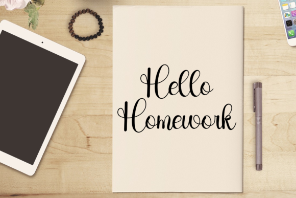 Flowers Font - Preview 2