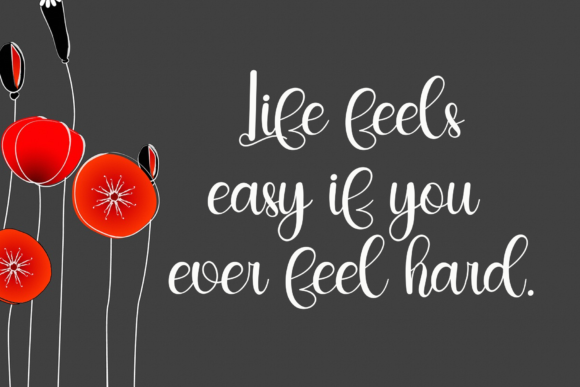 Flowers Font - Preview 3
