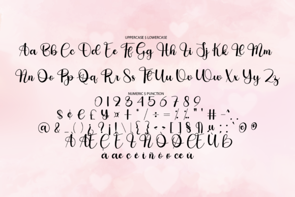 Heart Font - Preview 4