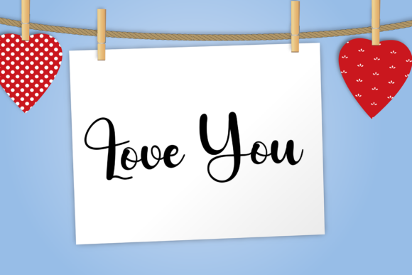 Heart Font - Preview 5