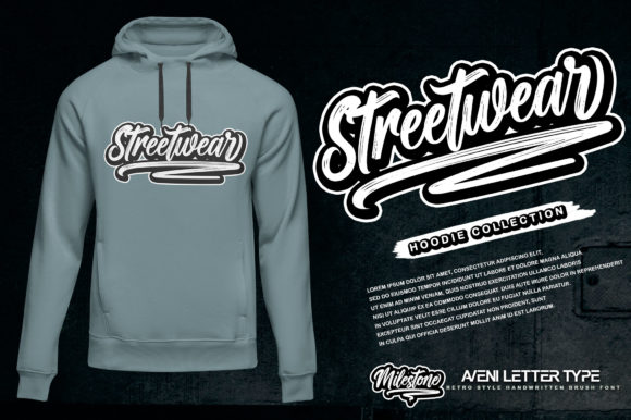 Milestone Font PNG with transparent background - Preview 5