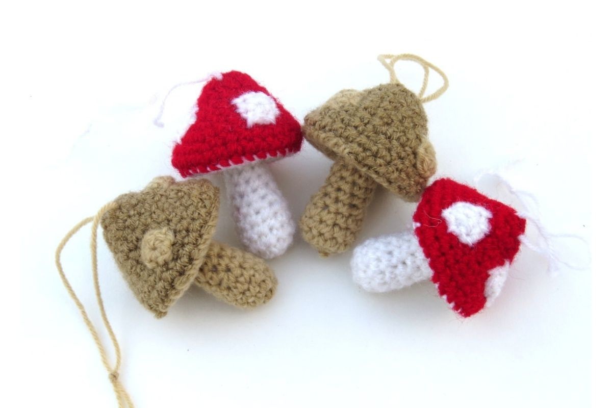Mushroom Ornament