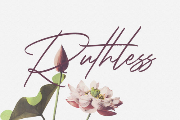 Rose Couture Font PNG with transparent background - Preview 6
