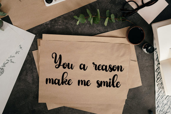 Secreet Planner Font PNG with transparent background - Preview 1