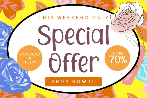 Serlyna Font PNG with transparent background - Preview 5