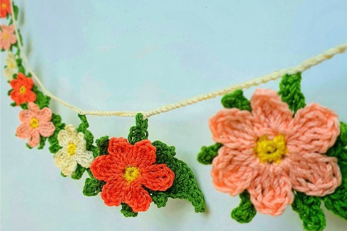 Spring Flower Garland