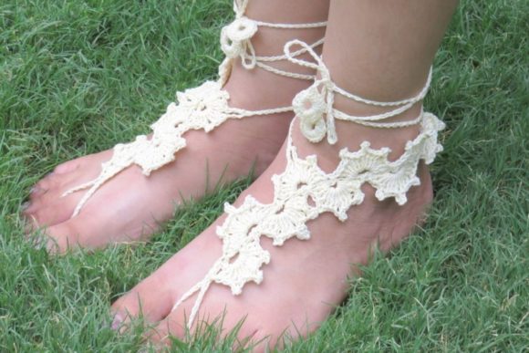 Zig Zag Barefoot Sandals