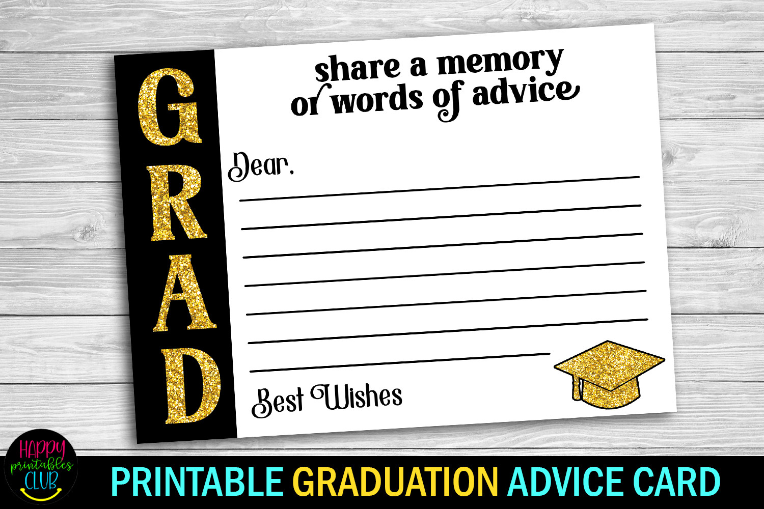 grad advice cards and Wishes for Graduate Printable Send them into their future career or next adventure with words of wisdom from friends and family members Fibevon Graduation Advice Cards -