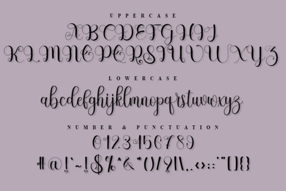 Hey You Font font preview - 4