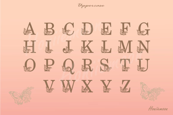 Butterfly Font - Preview 1