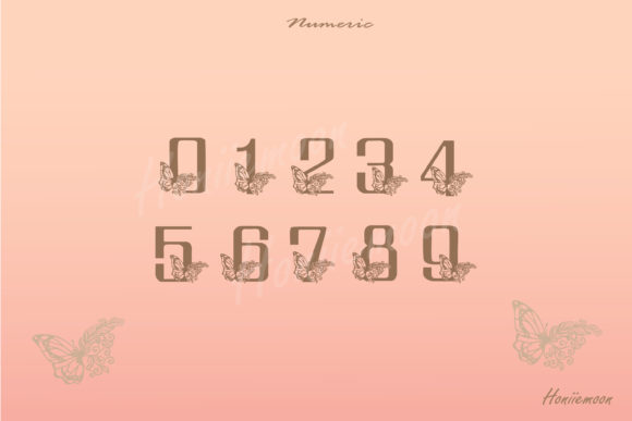 Butterfly Font - Preview 2
