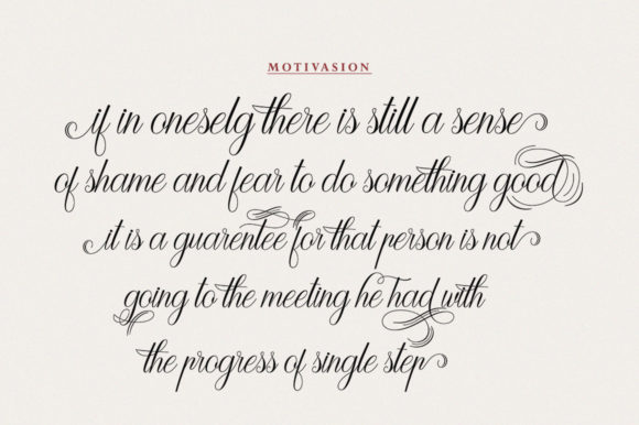 Amira Font - Preview 3
