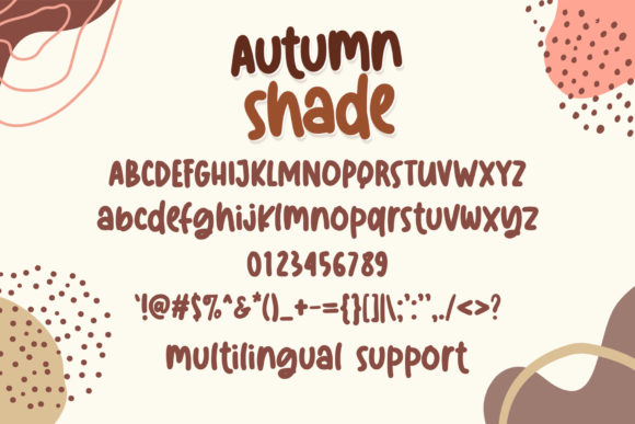 Autumn Shade Font - Preview 3