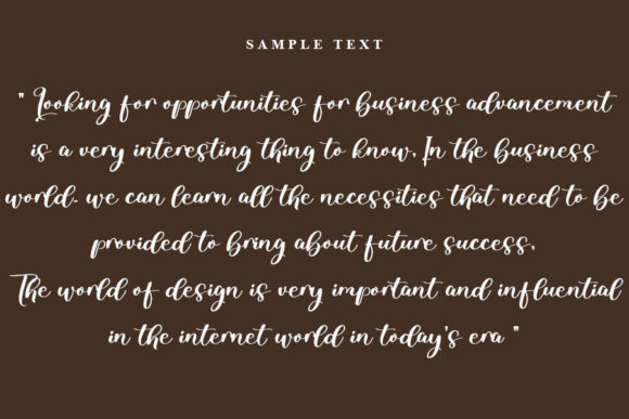 Blankly Font - Preview 6