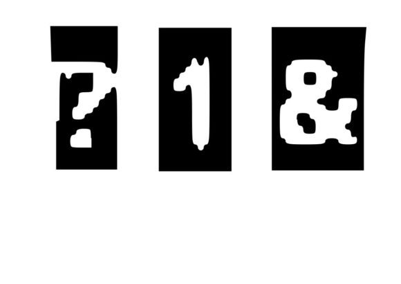 Block Glitch Font - Preview 2