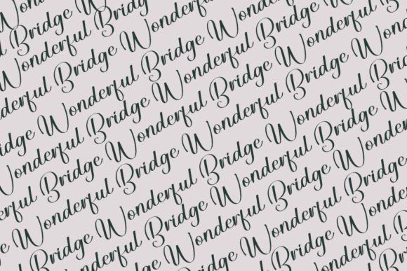 Bridge Font - Preview 6