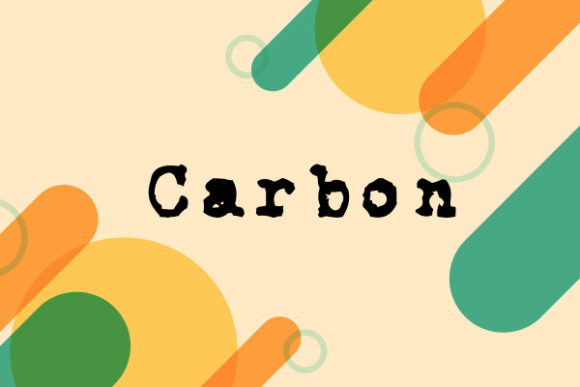 Carbon Font - Preview 1