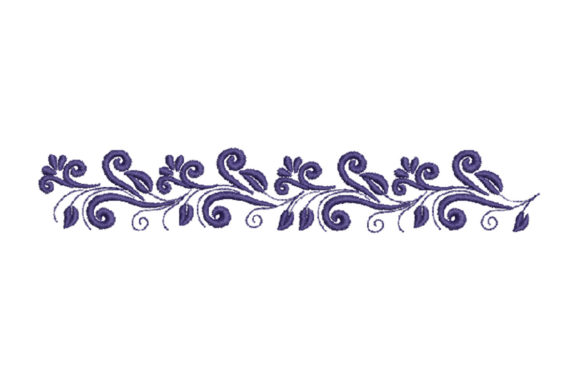 Floral Endless Border