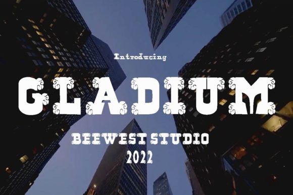 Gladium Font - Preview 1