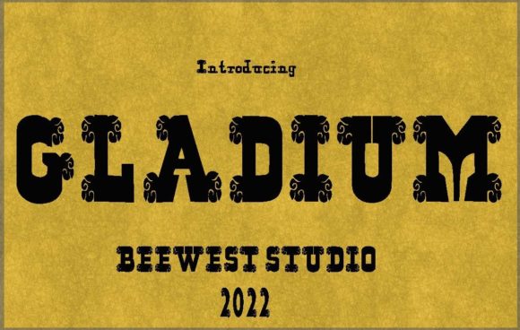 Gladium Font - Preview 2
