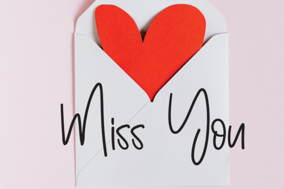 Handmade School Font PNG with transparent background - Preview 4