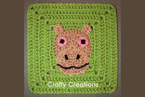 Hippopotamus Granny Square