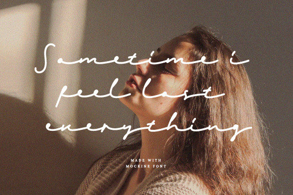 Mockine Font PNG with transparent background - Preview 2