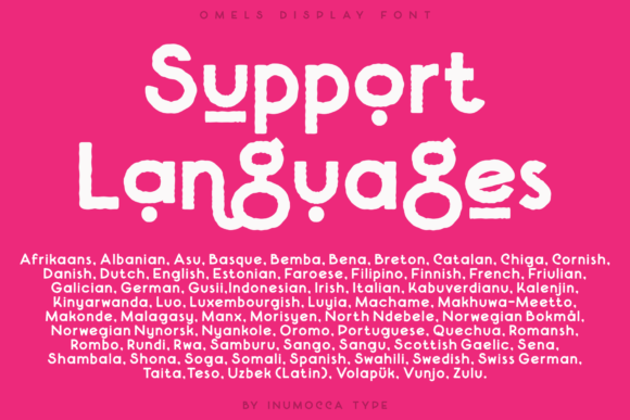 Omels Font PNG with transparent background - Preview 6