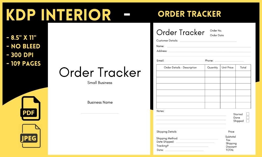 Order Tracker Graphic by Salah Eddine · Creative Fabrica