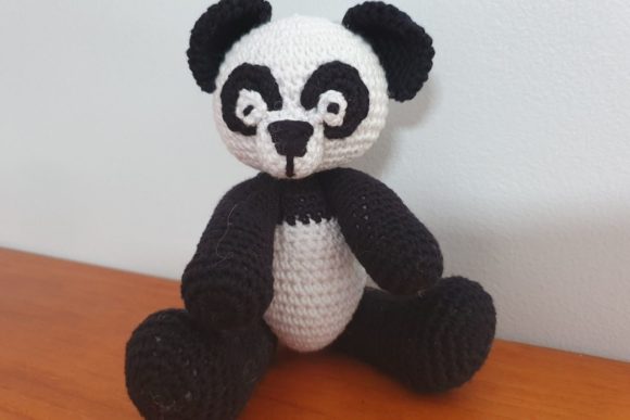 Panda Rattle and Toy