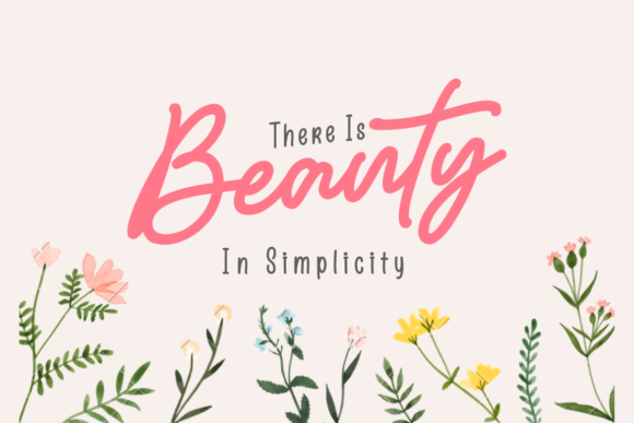 Simply Lovely Font PNG with transparent background - Preview 1