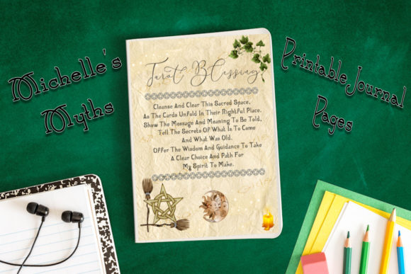 Tarot Blessing Page - Printable