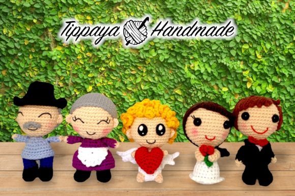 Valentine Crochet Patterns Set