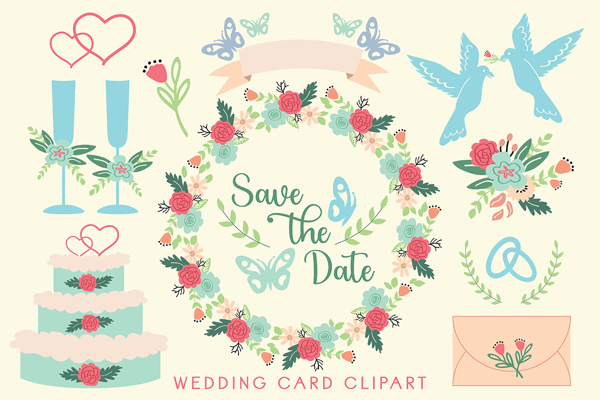 Wedding Card Clipart Free - photo 1